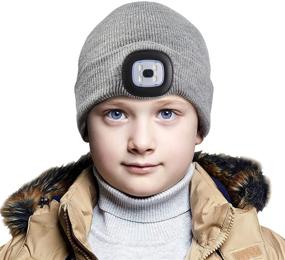 img 4 attached to ETSfmoa Rechargeable Unisex Children's Headlamp - Boys' Accessories, Hats, and Caps