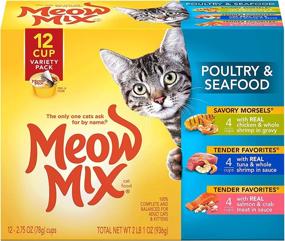 img 4 attached to Meow Mix Poultry Seafood 75 Ounce