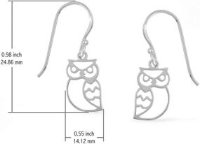 img 1 attached to Sterling Silver Earrings for Girls - Boma Jewelry Collection