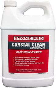 img 1 attached to 🧼 StonePro – Crystal Clean (1 Gallon - 128 Fl Oz) for Stone Surfaces, Stainless Steel, Windows, Mirrors, and Glass – Enhanced for SEO