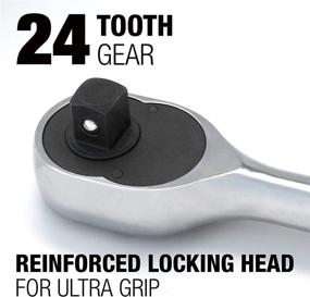 img 2 attached to EZRED 0.75-inch Drive Extendable Ratchet featuring Reinforced Steel Telescoping Locking Shaft