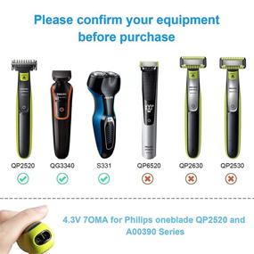 img 2 attached to 🔌 BENSN Oneblade Charger for Philips Norelco Oneblade QP2520 / 90, QP2520 / 70, QP2520 / 72 – Reliable Replacement Charger for A00390 All-in-One Grooming Trimmer & Hybrid Electric Razor