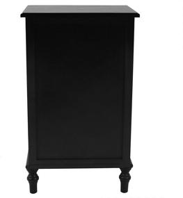 img 1 attached to Black Eased Edge Décor Therapy Accent Table - Enhancing Your Décor