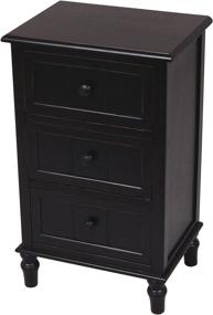 img 4 attached to Black Eased Edge Décor Therapy Accent Table - Enhancing Your Décor