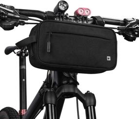 img 4 attached to Enhance Your Cycling Experience with the Rhinowalk Bike Bag Handlebar Bicycle Storage Frame Bag