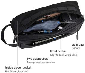 img 1 attached to Enhance Your Cycling Experience with the Rhinowalk Bike Bag Handlebar Bicycle Storage Frame Bag