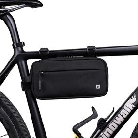 img 3 attached to Enhance Your Cycling Experience with the Rhinowalk Bike Bag Handlebar Bicycle Storage Frame Bag