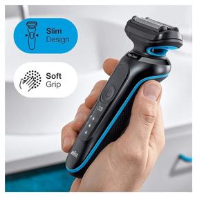 img 2 attached to 🪒 Braun Series 5 5018s Electric Razor: Rechargeable, Wet/Dry, Precision Trimming – Explore now!