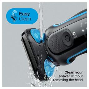 img 3 attached to 🪒 Braun Series 5 5018s Electric Razor: Rechargeable, Wet/Dry, Precision Trimming – Explore now!