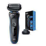 🪒 braun series 5 5018s electric razor: rechargeable, wet/dry, precision trimming – explore now! logo