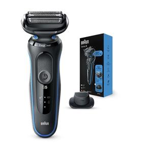 img 4 attached to 🪒 Braun Series 5 5018s Electric Razor: Rechargeable, Wet/Dry, Precision Trimming – Explore now!