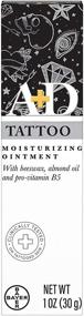 img 4 attached to 🌿 A+D Tattoo Moisturizing Ointment - 1 oz Tube, Clinically Tested & Hypoallergenic