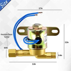 img 3 attached to Primeswift 4040 B2017-S85 Water Solenoid Valve for Aprilaire Blue Humidifier - 24V, 2.3W - Replaces 400, 500, 600, 700, 400A, B2015-S85