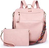 🎒 functional ecosusi backpack rucksack: stylish multipurpose shoulder women's handbags & wallets for every occasion logo