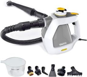 img 4 attached to 🧼 White Valemo VH-ST10 Steam Cleaner: Handheld, Multipurpose for Kitchen, Bathroom, and Car Use