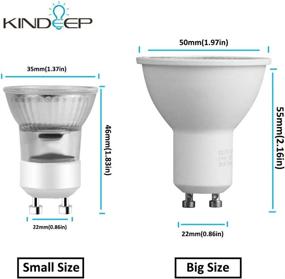 img 2 attached to 💡 KINDEEP Bulbs: Non Dimmable Halogen Equivalents for Efficient Lighting