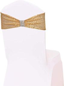 img 2 attached to Gibang Stretch Sashes with Rhinestone Embellishment