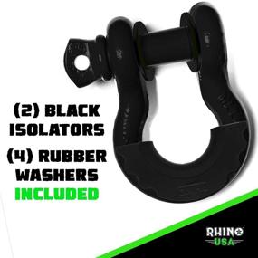 img 3 attached to Rhino USA Shackle 850Lb Strength