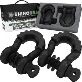 img 4 attached to Rhino USA Shackle 850Lb Strength