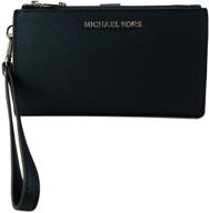 👜 premium michael kors women's travel double wristlet: stylish handbags & wallets for the modern woman logo
