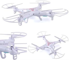 img 2 attached to Cheerwing Syma X5C-1 Explorers Quadcopter Drone with Camera - 2.4Ghz 4CH, 6-Axis Gyro, RC