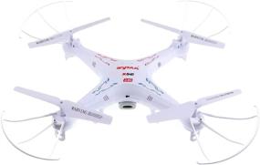 img 4 attached to Cheerwing Syma X5C-1 Explorers Quadcopter Drone with Camera - 2.4Ghz 4CH, 6-Axis Gyro, RC