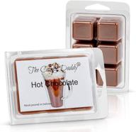 the candle daddy hot chocolate cocoa scented melt - maximum scent wax cubes 1 pack - 2 ounces - 6 cubes: indulgence in fragrant bliss! логотип