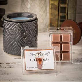 img 1 attached to The Candle Daddy Hot Chocolate Cocoa Scented Melt - Maximum Scent Wax Cubes 1 Pack - 2 Ounces - 6 Cubes: Indulgence in Fragrant Bliss!