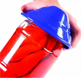 img 1 attached to 🔵 Dycem Blue Non-Slip Cone Jar Opener: Efficient 4, 1/2" Diameter Solution