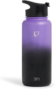 img 2 attached to 🧊 Twitch 32oz Stainless Steel Dual Lid Bottle: The Perfect Hydration Companion