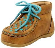 blazin roxx cassidy moccasins toddler logo