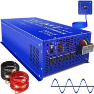 🔋 xyz invt 8000w pure sine wave power inverter - reliable off-grid solar system & home emergency solution (8000w24v) logo