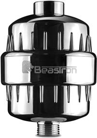 img 2 attached to 🚿 Beastron Multi Stage Universal Shower Filter with Replaceable Filter Cartridge- Softens Hard Water & Improves Skin, Hair, & Nail Health - Chrome Finish