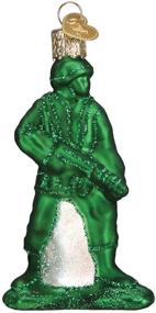 img 4 attached to 🎅 Vintage Military Soldier Christmas Ornament - Green Army Man Toy