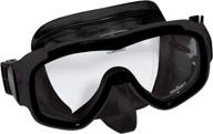 aqualung visage dive mask black logo