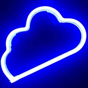 img 1 attached to Неоновая вывеска Led Cloud Light