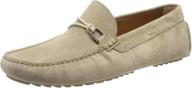 boss modern moccasin medium beige260 logo