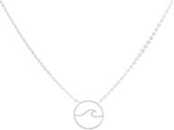 🌊 vattract wave pendant necklace: captivating ocean jewelry for women and teen girls logo