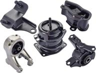 🔧 ena engine motor and trans mount set of 5 for honda 1999-2004 odyssey 3.5l - compatible replacement with a4519hy a4518 a6552 a6582 a6579 logo