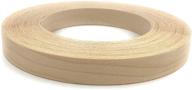 🪵 edge supply maple 3/4” x 50' roll of plywood edge banding - premium pre-glued real wood veneer edging - flexible, easy application iron-on edge banding for furniture restoration - made in usa logo