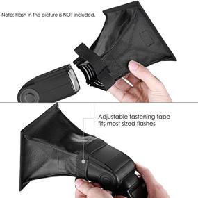 img 1 attached to Neewer Centimeters Speedlite Flashlight Diffuser