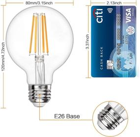 img 1 attached to 💡 Enhanced Dimmable Equivalent Filament Decorative Boncoo: An Ultimate Lighting Solution