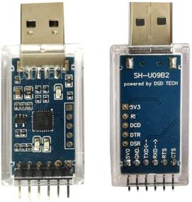 img 3 attached to DSD TECH USB to TTL Serial Adapter CP2102 Chip - 🔌 Compatible with Windows 7, 8, 10, Linux, Mac OS X (2 Pack)