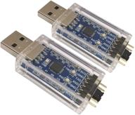 dsd tech usb to ttl serial adapter cp2102 chip - 🔌 compatible with windows 7, 8, 10, linux, mac os x (2 pack) logo