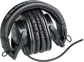img 2 attached to Audio-Technica ATH-M30x Professional Studio Monitor Headphones, Black: Superior Sound and Comfort