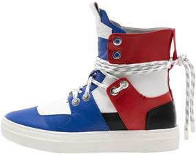 img 3 attached to 👟 J75 STRYDER Lacing High Top Sneaker: Stylish and Comfortable Footwear for Fashion-Forward Individuals