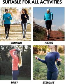 img 3 attached to COOrun: The Ultimate Collection of Women's Workout Outdoor Athletic Shirts, Clothing, Swimsuits & Cover-Ups