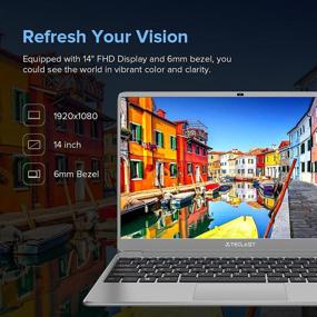 img 3 attached to 💻 Ноутбук TECLAST на Windows 10: 8 ГБ ОЗУ, 256 ГБ SSD, 14-дюймовый FHD IPS, Intel N4120, WiFi, Bluetooth, USB3.0, Mini HDMI.