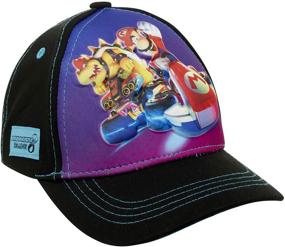 img 2 attached to Nintendo Boys Super Mario Cotton Baseball Cap - Size 4-7: Level Up Your Style with this Gamer-Inspired Hat!