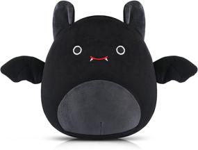 img 4 attached to 🦇 Soft Bat Stuffed Animal Toys, 7.8 Inch Plush Bat for Kids, Huggable Pillow Kawaii Decoration for Home Christmas, Cotton Bat Plushies for Boys and Girls